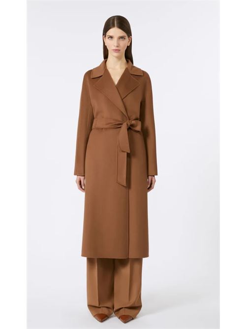 Cappotto in lana, cachemire e seta con cintura Max Mara | 2526016111600.058